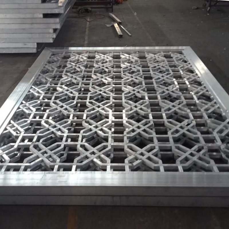 Aluminum Window Grill System, Laser Cut Patterns, Weather Resistant Finish