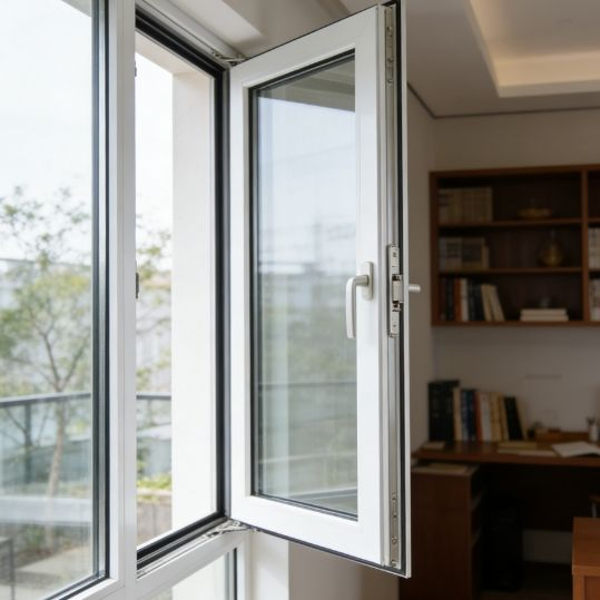 Residential High Wind Pressure Resistant Aluminum Casement Window