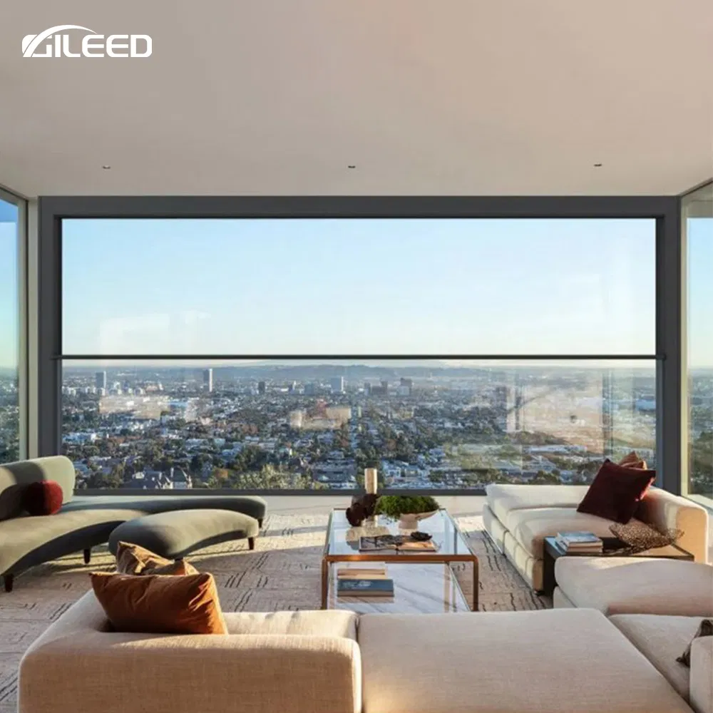 Hot Sale New Residential Thermal Break Aluminum Insulated Double Glazed Lift up Window