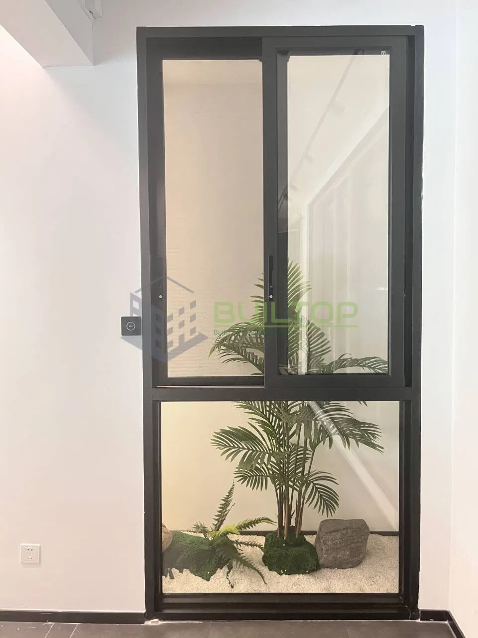 2025 Soundproof Small 2 Track Aluminium Sliding Window Aluminum Sliding Glass Window for House