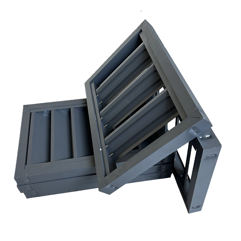 Made in China Architectural Fixed Blade Aluminum Louver Window for Residential or Industrial Ventilation