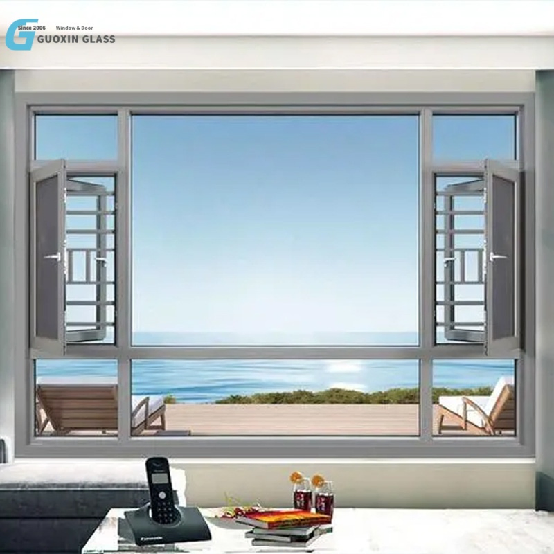 High-Performance Waterproof Aluminum Fixed Window with Custom Insulation