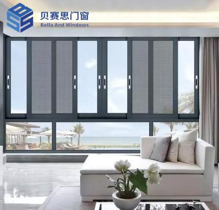 20+ Years Manufacturer Customized Transparent and Bright Thermal Break/Anti-Scratch/Anti-Corrosion Aluminum Alloy Sliding Windows with Lifetime Service