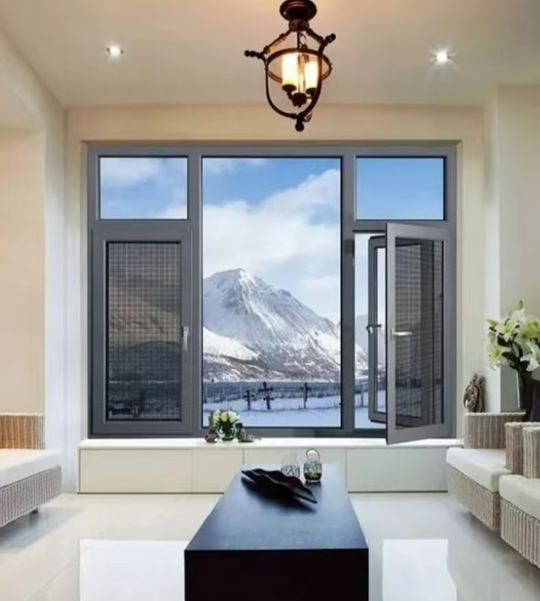 UV-Resistant Aluminum Casement Windows Direct Factory