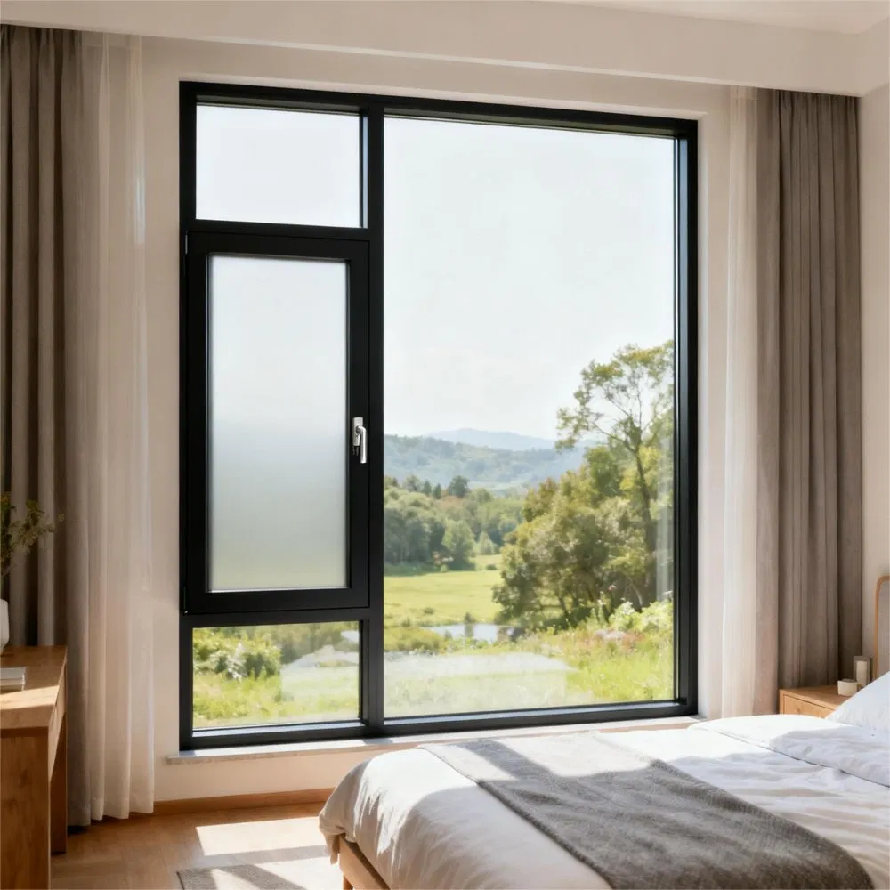 Low-Maintenance No-Rust No-Deformation Easy-Handling Commercial-Residential Standard Aluminum Doors and Windows