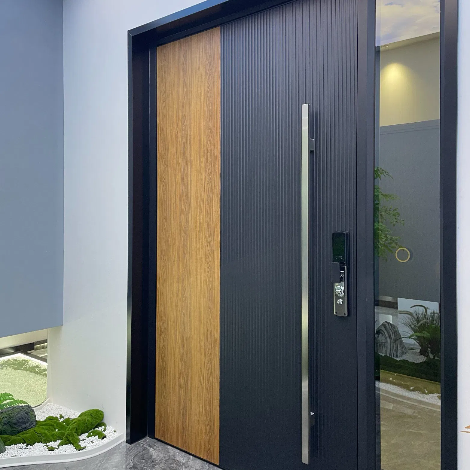 Luxury Custom Aluminum Pivot Door 5