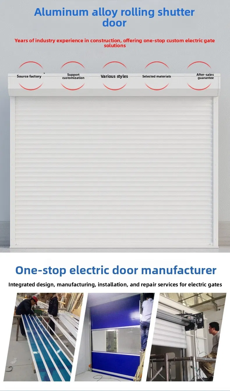 Modern Aluminum Roller Shutter Door