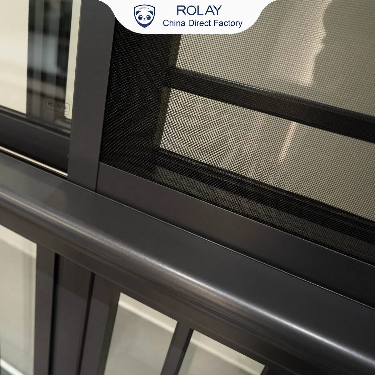 High Strength Anti-Corrosion Long Lifespan Powder Coated Modern Frame Aluminium Window