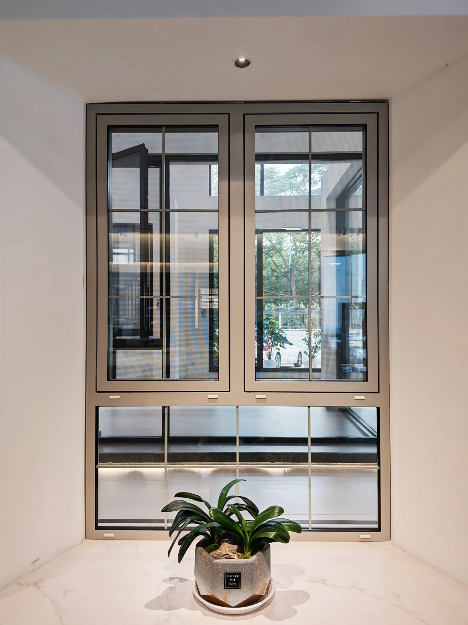 Aluminum Greenhouse Casement Window-UV-Resistant Glazing