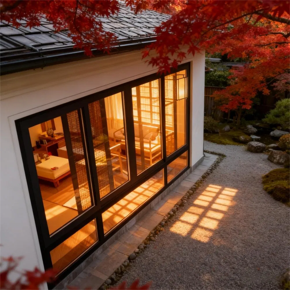 Standard Size Universal Fitment Daily-Use Type B Weather-Resistant Waterproof Aluminum Doors and Windows