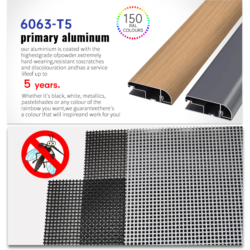 Eehe Energy Aluminum Sliding Door with Windows with Wholesale Silent As2047 Low Maintenance Finish Insulated Glass Upgrade