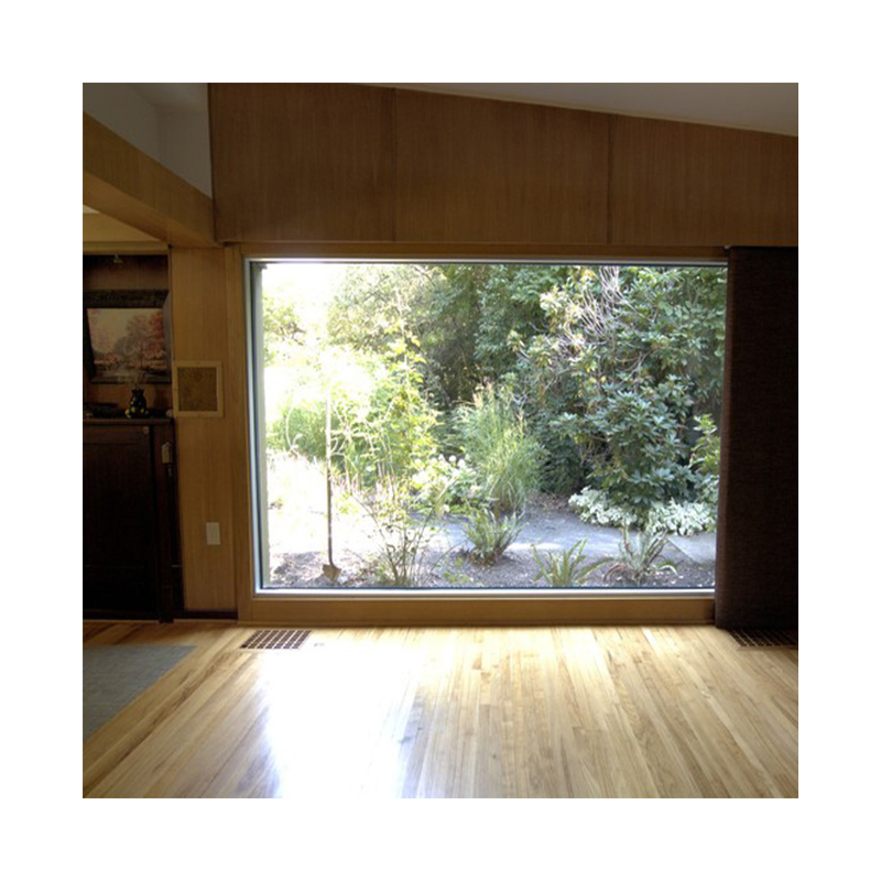 Aluminum Fixed Window with Net Glass Profile Doors Aluminum Fixed Window