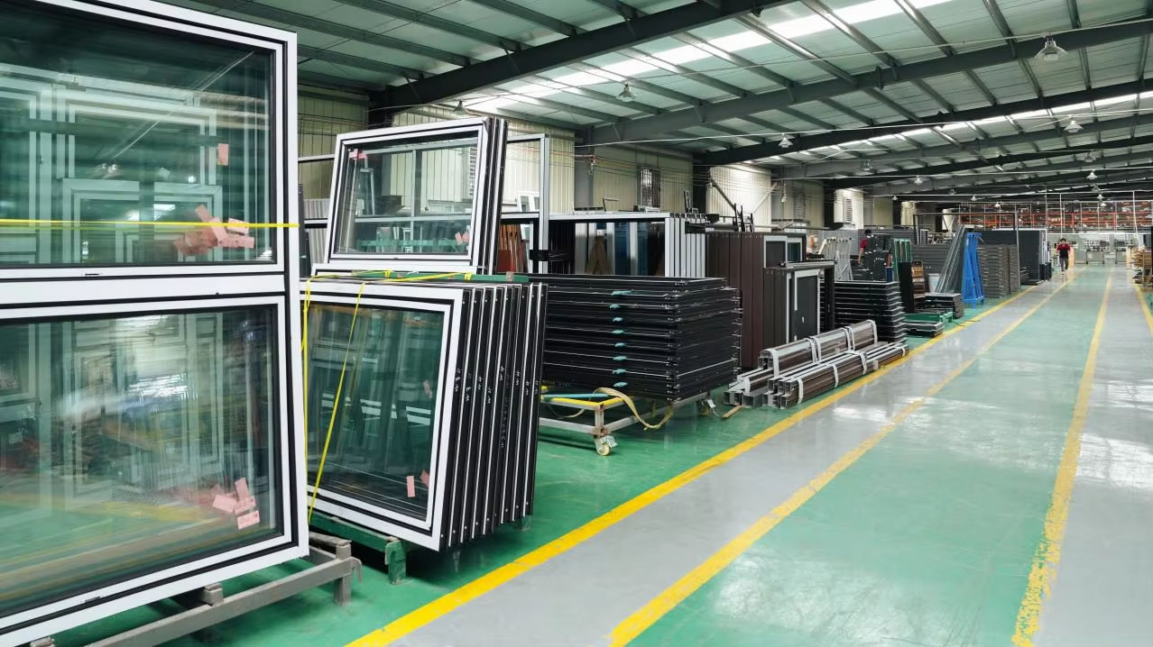 High-quality aluminum alloy window frame production