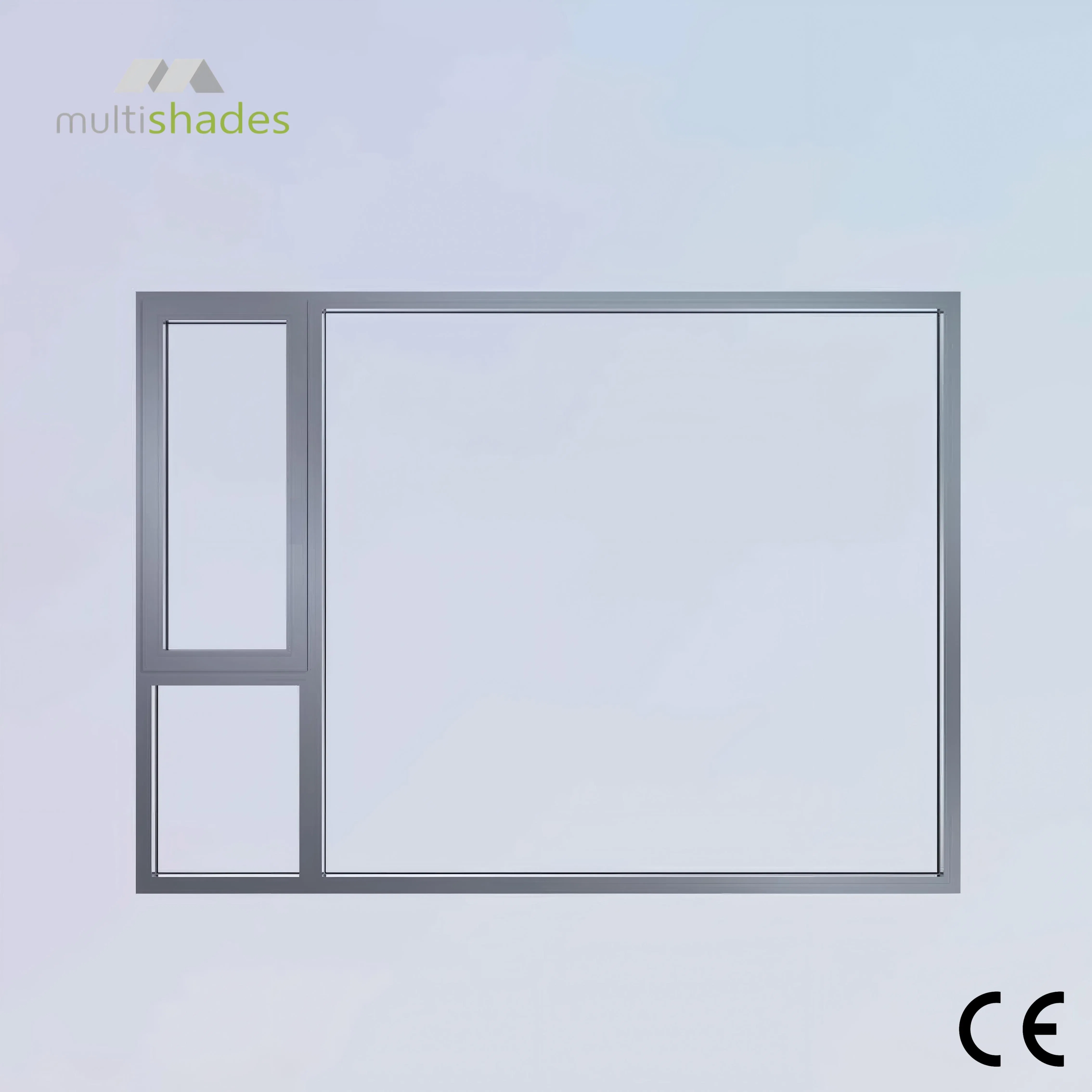 High Quality Factory Price Aluminium Fixed Window Thermal Break Aluminum Profile with Tempered Glass Wholesale Window