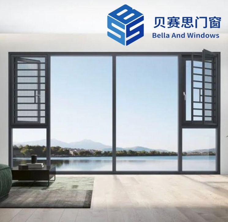 20+ Years Chinese Manufacturer Anti-Corrosion Anti-Burglar Aluminum Alloy Security Window Metal Window with Anti-Fall Grill