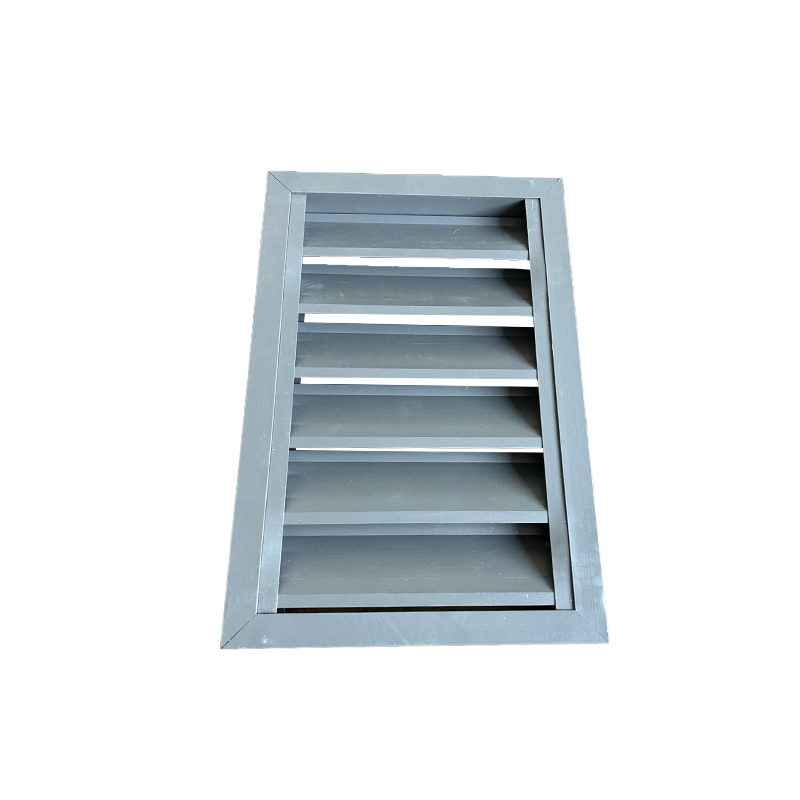 Made in China Architectural Fixed Blade Aluminum Louver Window for Residential or Industrial Ventilation