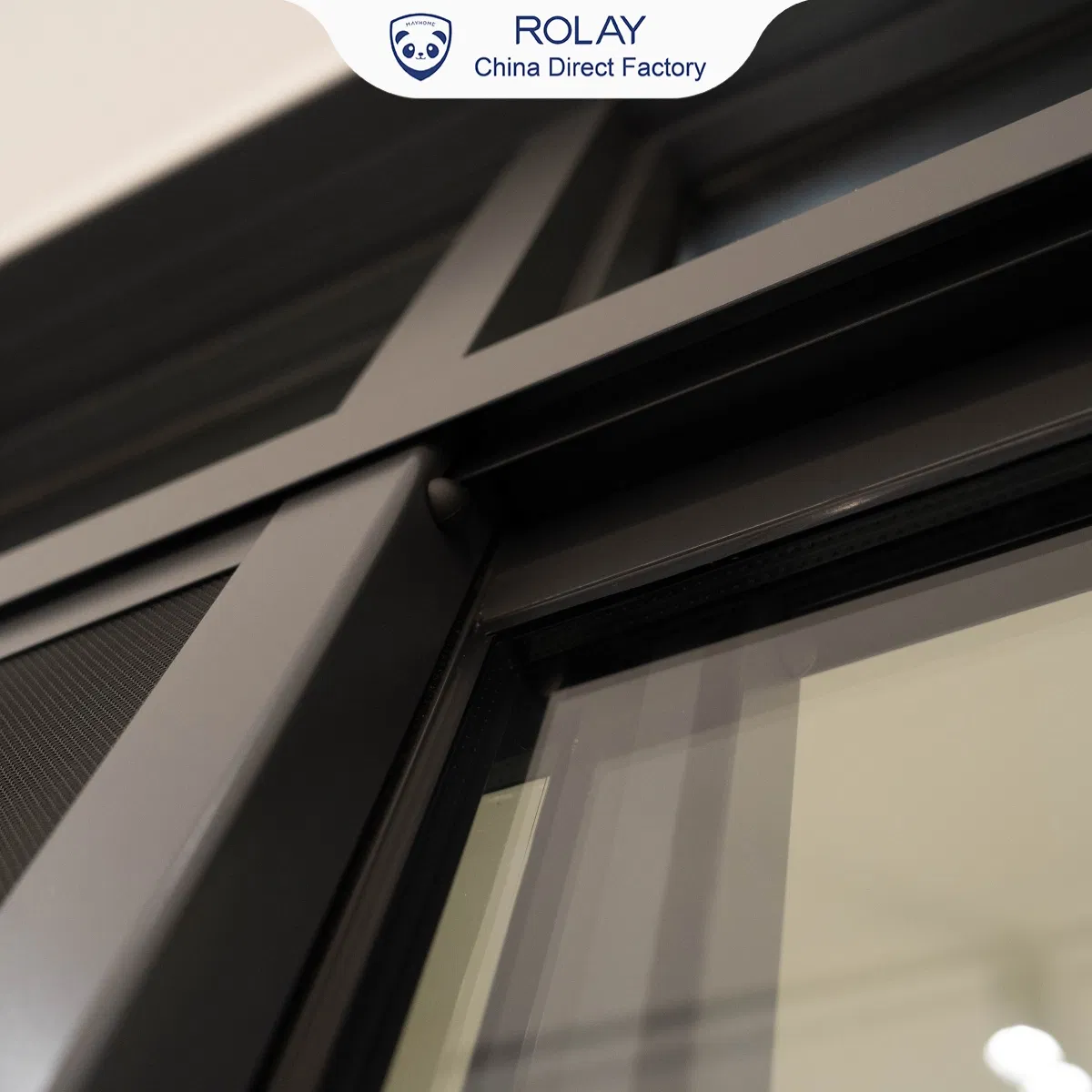 High Strength Anti-Corrosion Long Lifespan Powder Coated Modern Frame Aluminium Window