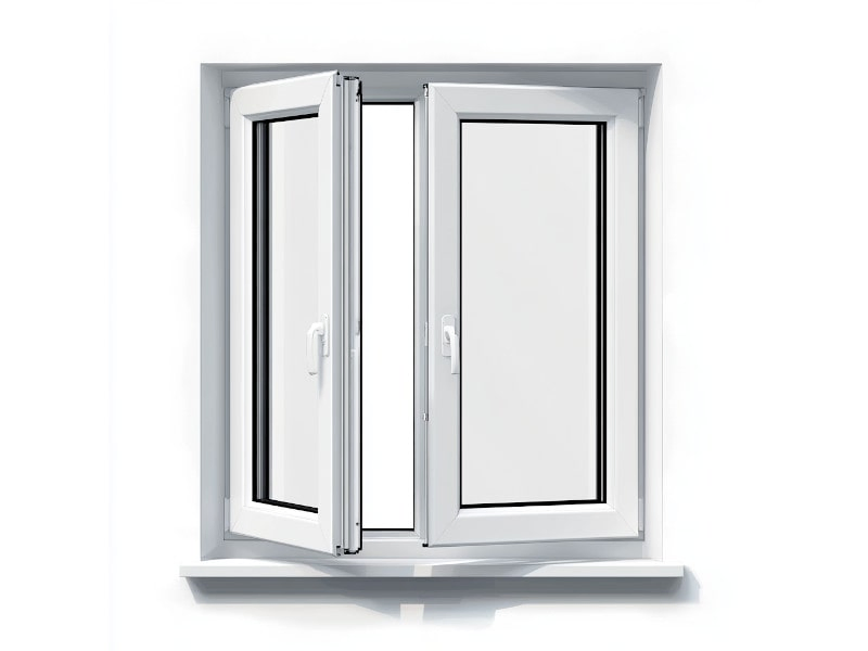 High Performance Aluminum Window Casement Window for Heat Insulation