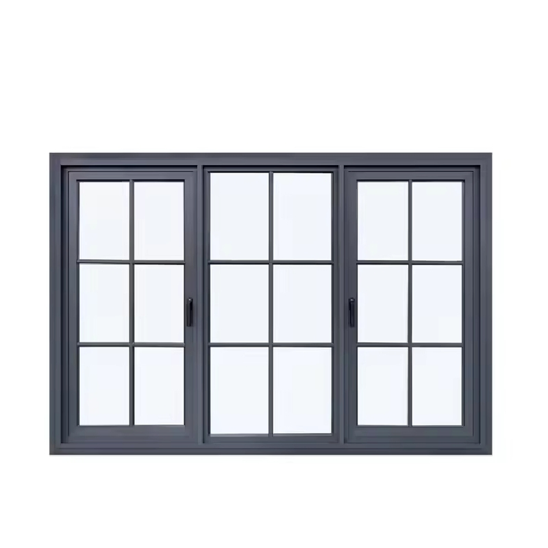 Aluminum Windows and Doors Casement / Sliding/ Soundproof / Saving Drifting Sliding /Tilt Turn Multiple Functions Triple Glazed High Performance