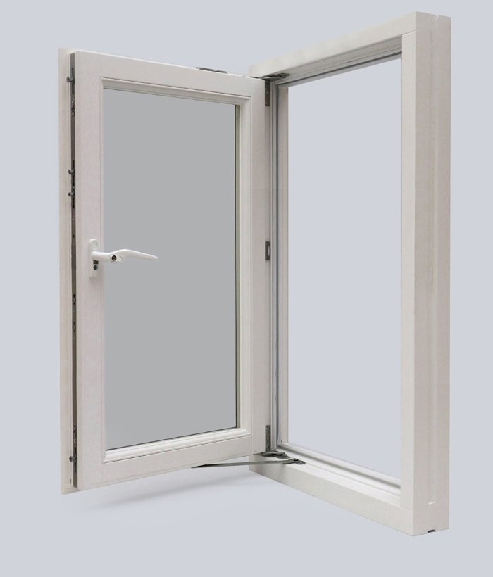 High Performance Aluminum Window Casement Window for Heat Insulation