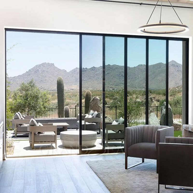 Minimalist Design with Maximum Opening Low Maintenance Aluminum Build Architect Series Lift and Slide Doors