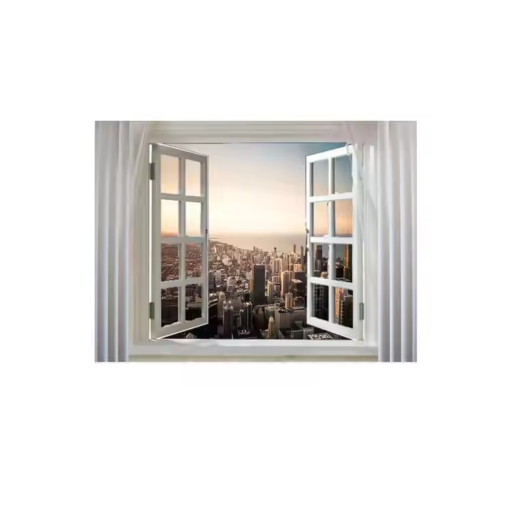 Sealed Thermal Insulated Casement Windows, Aluminum Soundproof Windows, Double Glazing Manufacturer