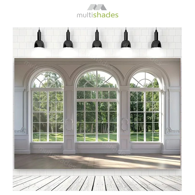 Multishades Modern Thermal Break Aluminum French Windows Villa Bathroom Waterproof Anti-Corrosion Custom Ral Color Factory Direct