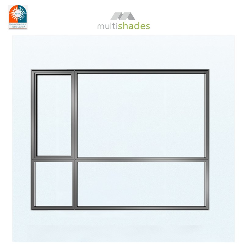 Fixed Window ODM Custom Project Supported Aluminum Window Competitive Price Aluminium Window Low-E Tempered Glass