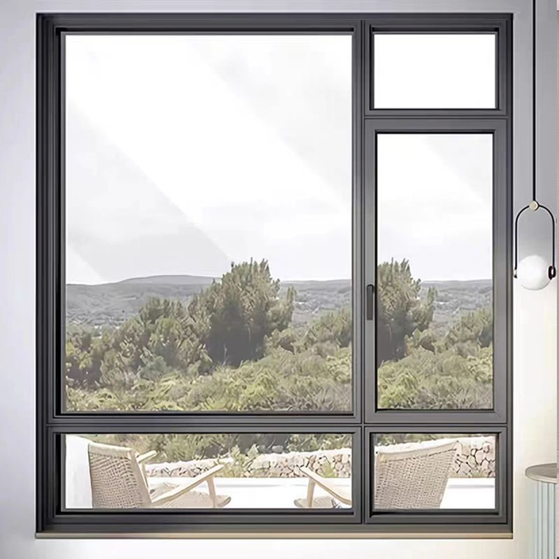 Custom Sliding High Quality Aluminum Frame Double Glazed Door Design Easy Installation Aluminum Window