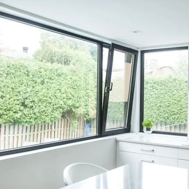 High Performance Practical Aluminium Tilt and Turn Window for Home