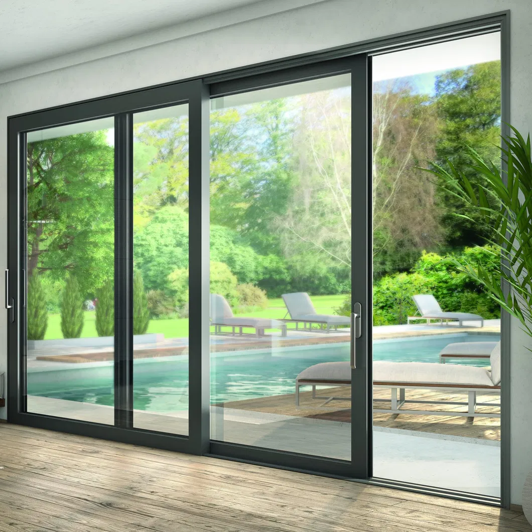 Aluminum sliding doors