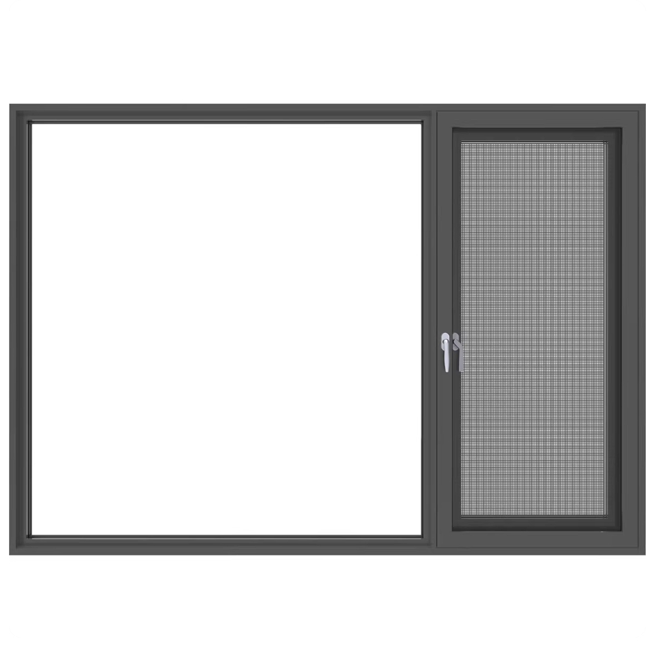 High Quality Soundproof Balcony Windows Broken Bridge Aluminum Windows for House