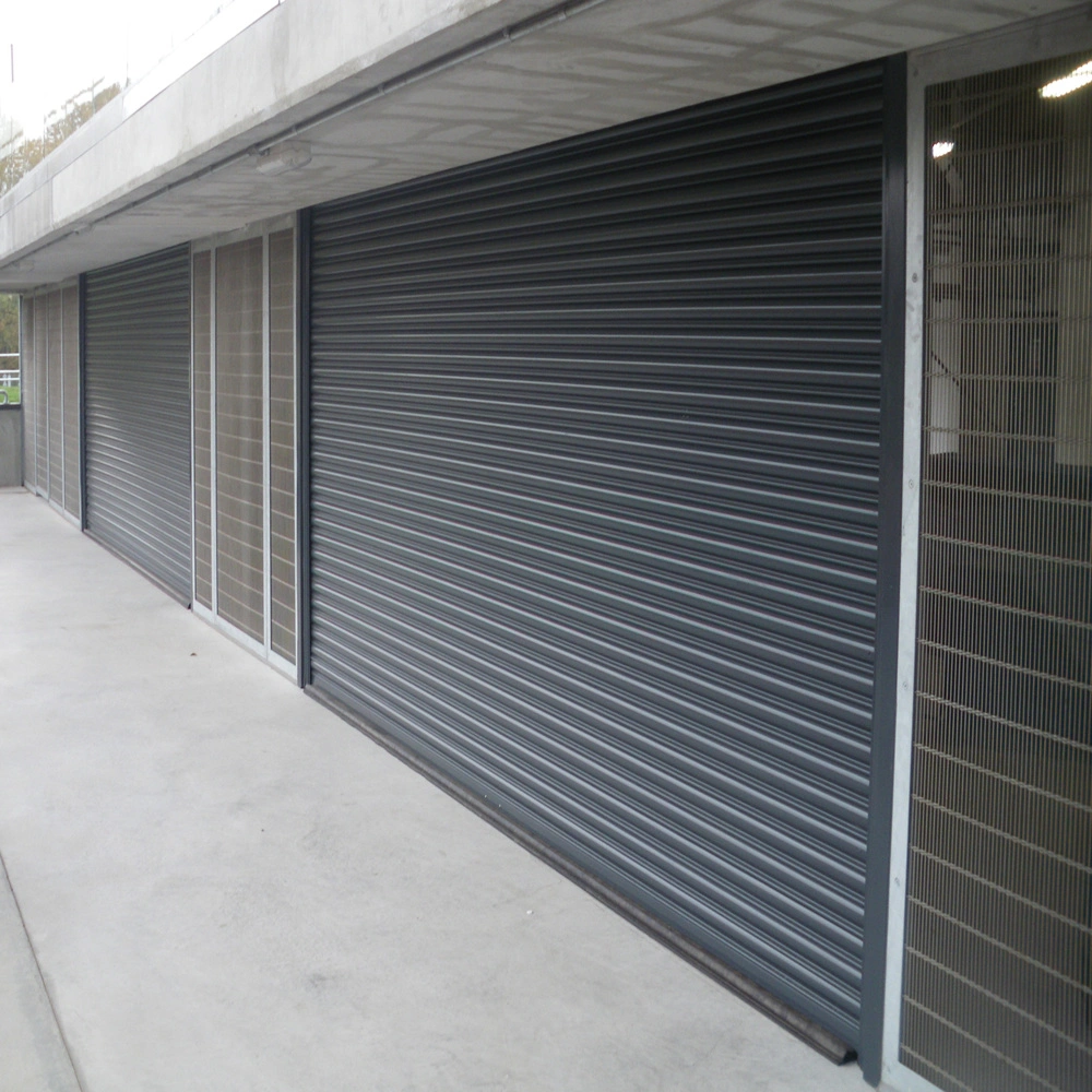 Industrial or Commercial Automatic Aluminum Thermal Insulated Electric Overhead Vertical Roll up or Roller Shutter Coiling Rolling Garage Door for Warehouse