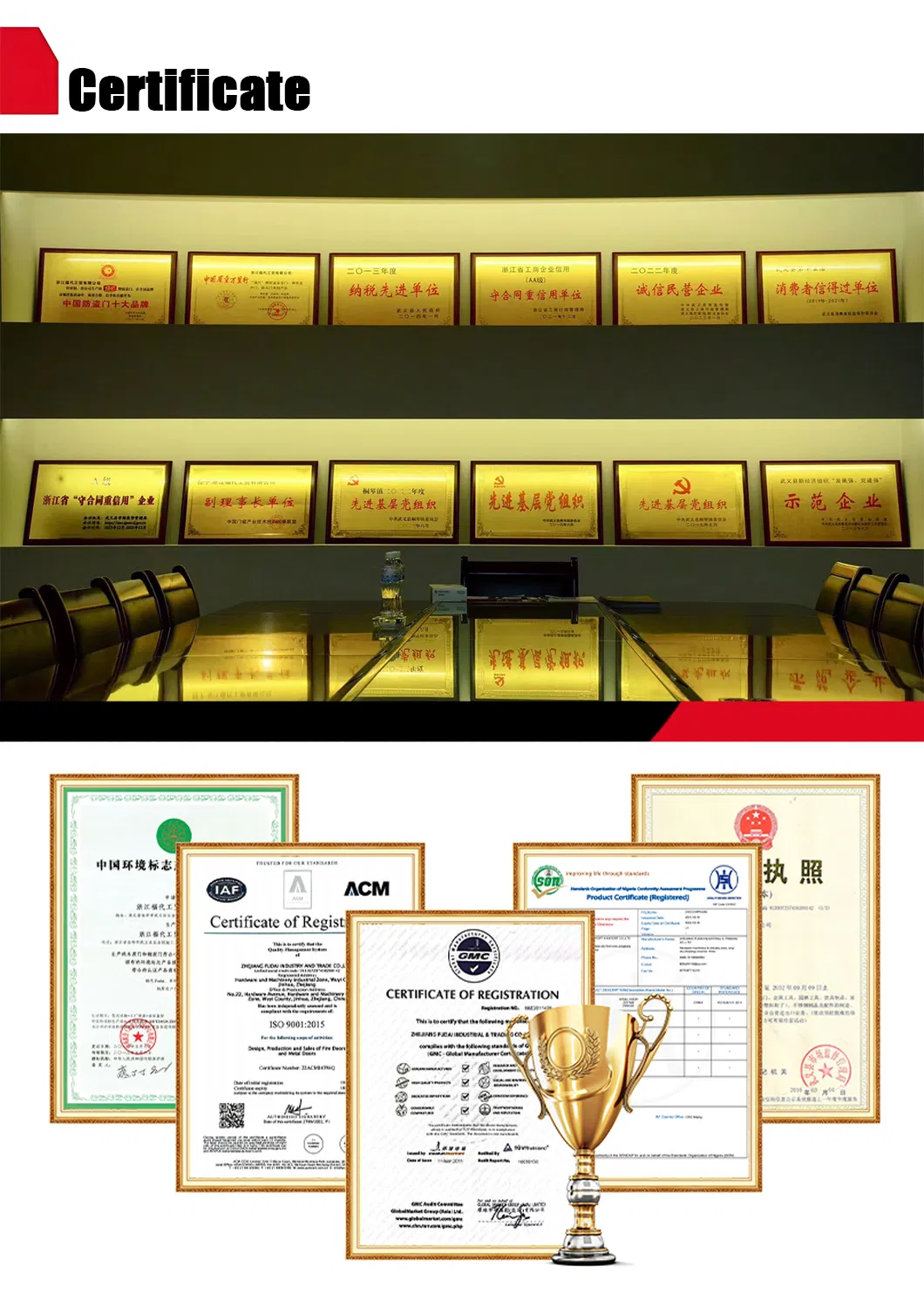 Finished Surface Treatment