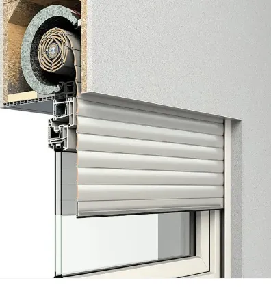 Aluminum Shutter Detail