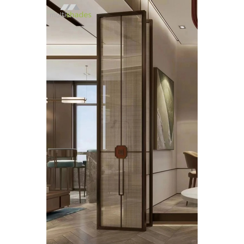 Low-Maintenance Aluminum Folding Door Solution Durable Powder-Coated Finish for Long-Term Use Easy Cleaning and Minimal up Keep Required with Hoppe Hardware