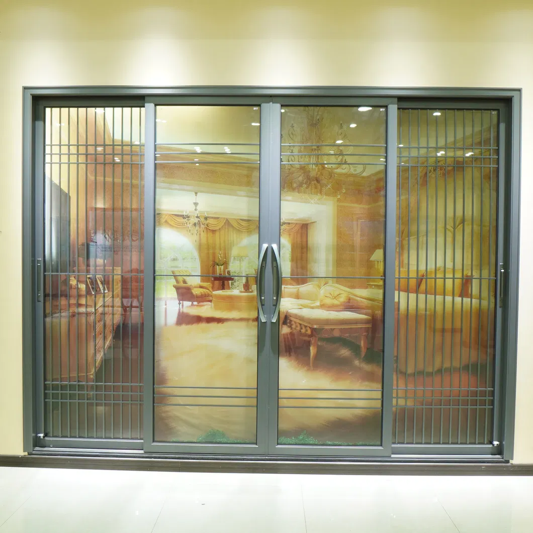 Aluminum casement doors