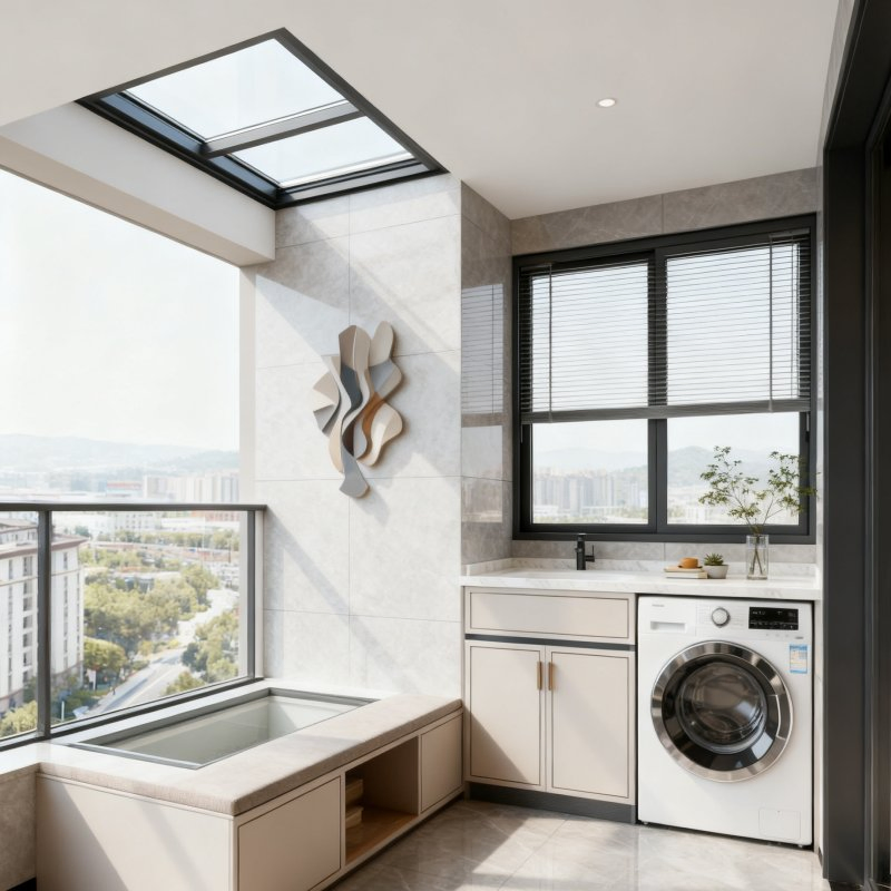 Thermal Insulated Aluminum Alloy Windows with Argon Gas