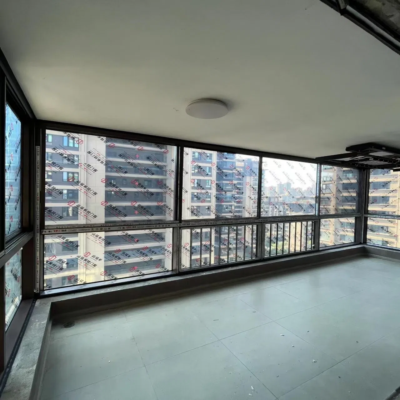 7. Excellent Aluminum Aluminium Glass Sliding Security Window Villa Apartment Large Panoramic Triple Pane Thermal Break Insulated Frame System