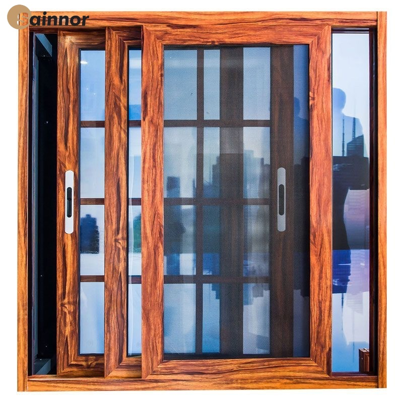 Superior Quality &amp; Customized Powder Coating Industrial Aluminum Windows and Doors