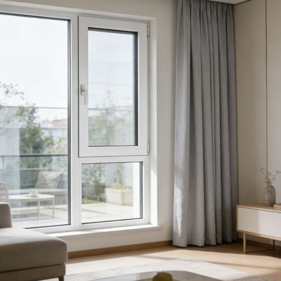 Residential High Wind Pressure Resistant Aluminum Casement Window