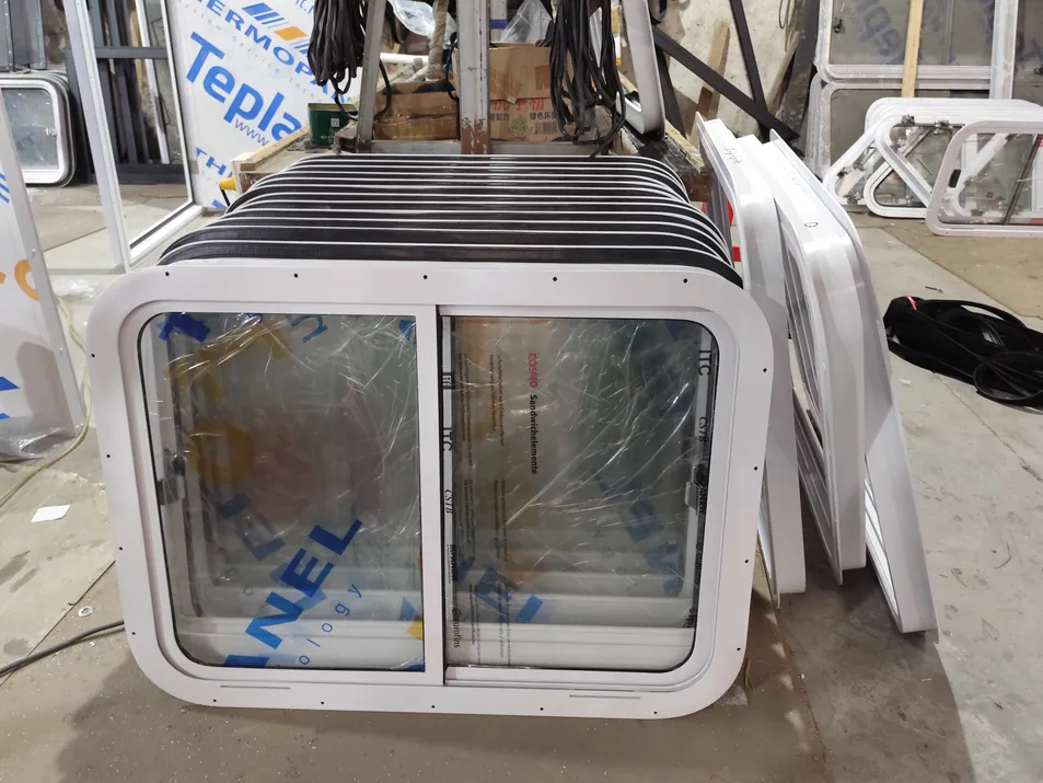 Marine Hardware Aluminum Sliding Window Detail