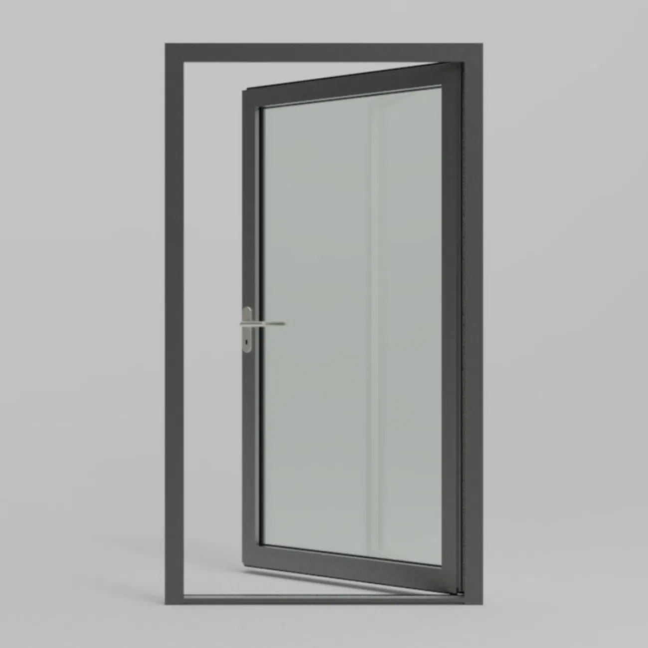 Low-Maintenance Aluminum Door with Easy-Clean Surfaces and Durable Exterior Finishes