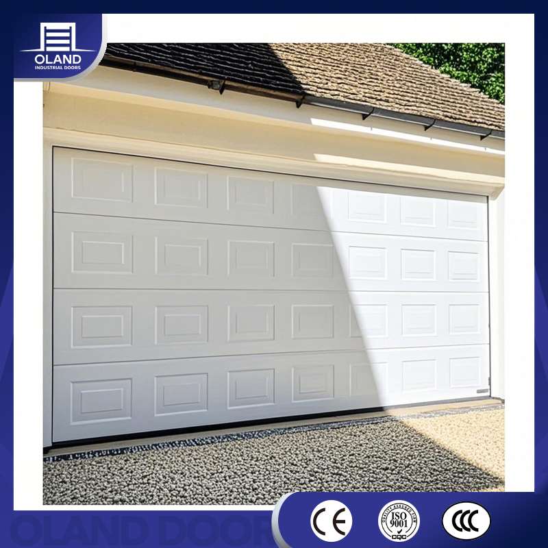 Modern Design Custom Remote Control Aluminum Automatic Garage Door Insulation Sectional Remote-Controlled Motorized Driveway Garage Doors for Villa Homes