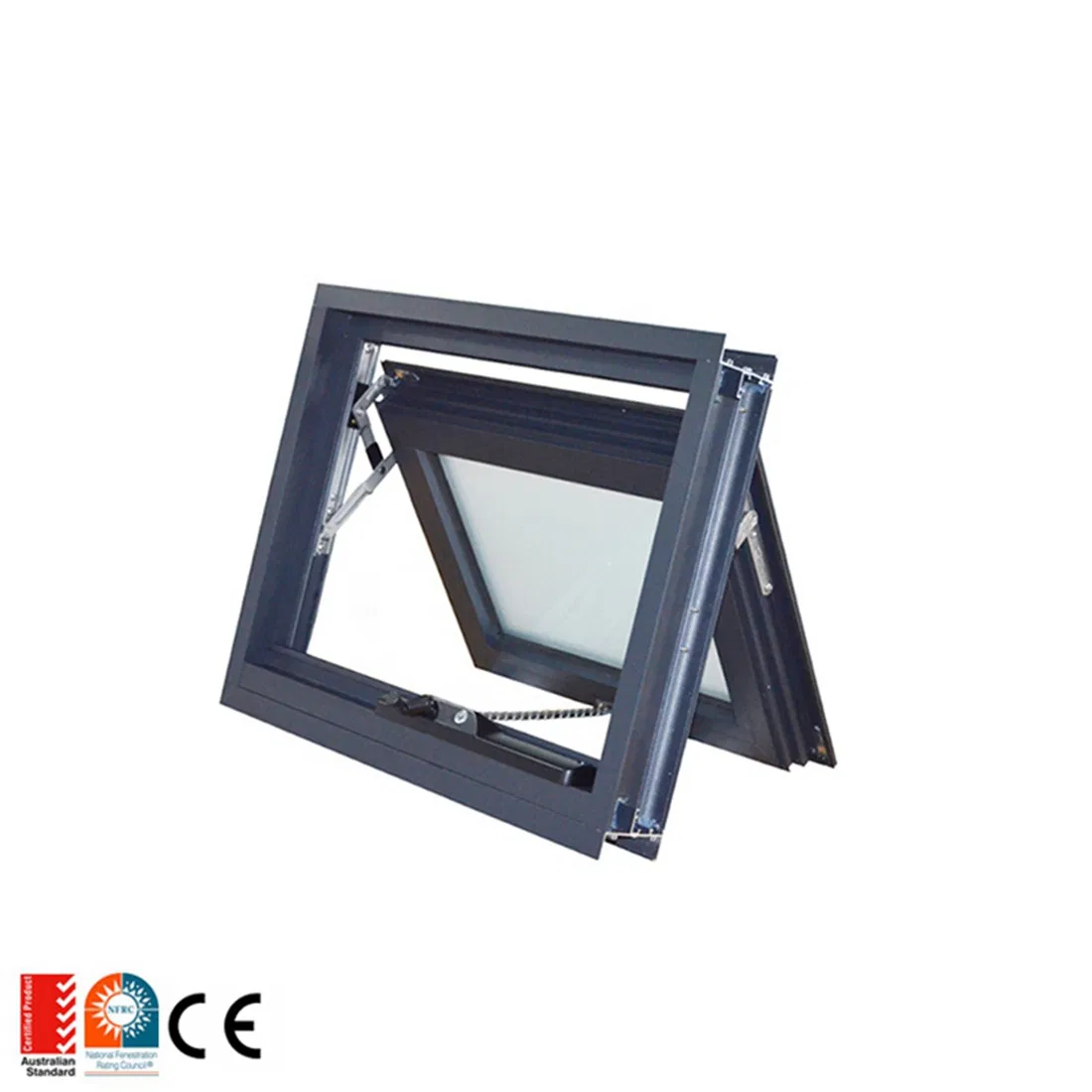 Aluminum Single or Double Awning Window for Residential