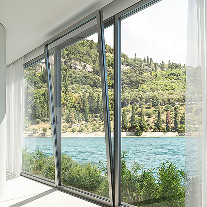 Modern Style Heat Insulated Save Energy Double Glazed Thermal Break Aluminum Tilt and Turn Windows