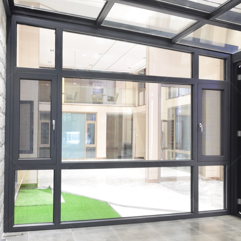 Populor China Manufacture Industrial or Commercial Cheap Aluminum Windows for Sale