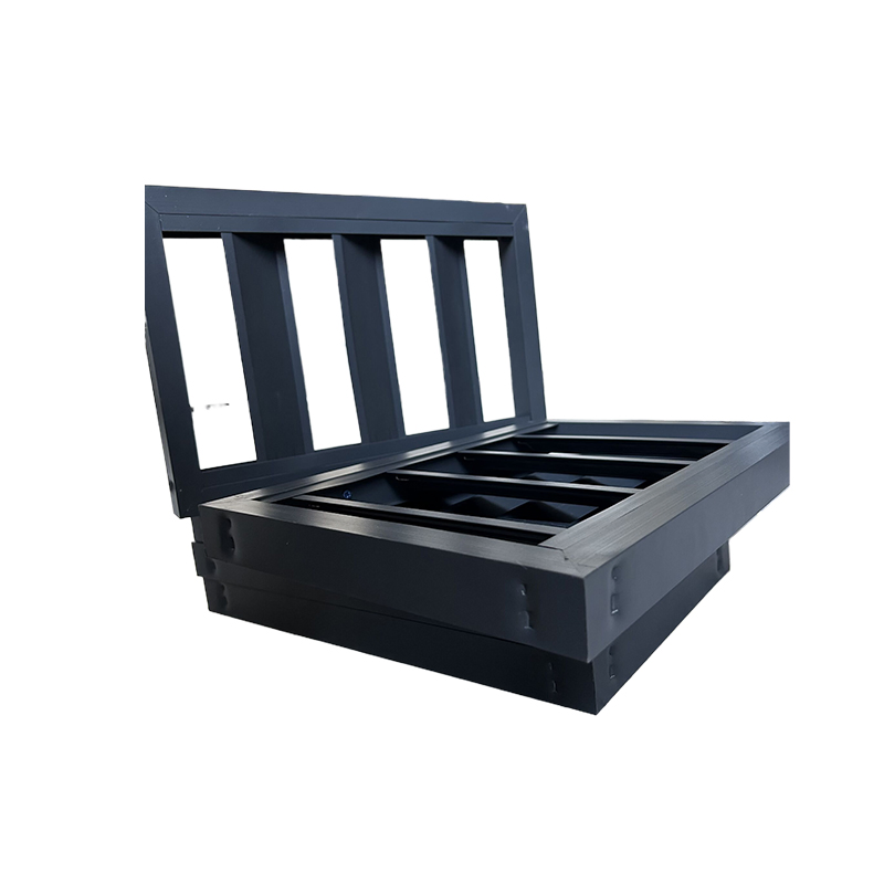 Made in China Architectural Fixed Blade Aluminum Louver Window for Residential or Industrial Ventilation