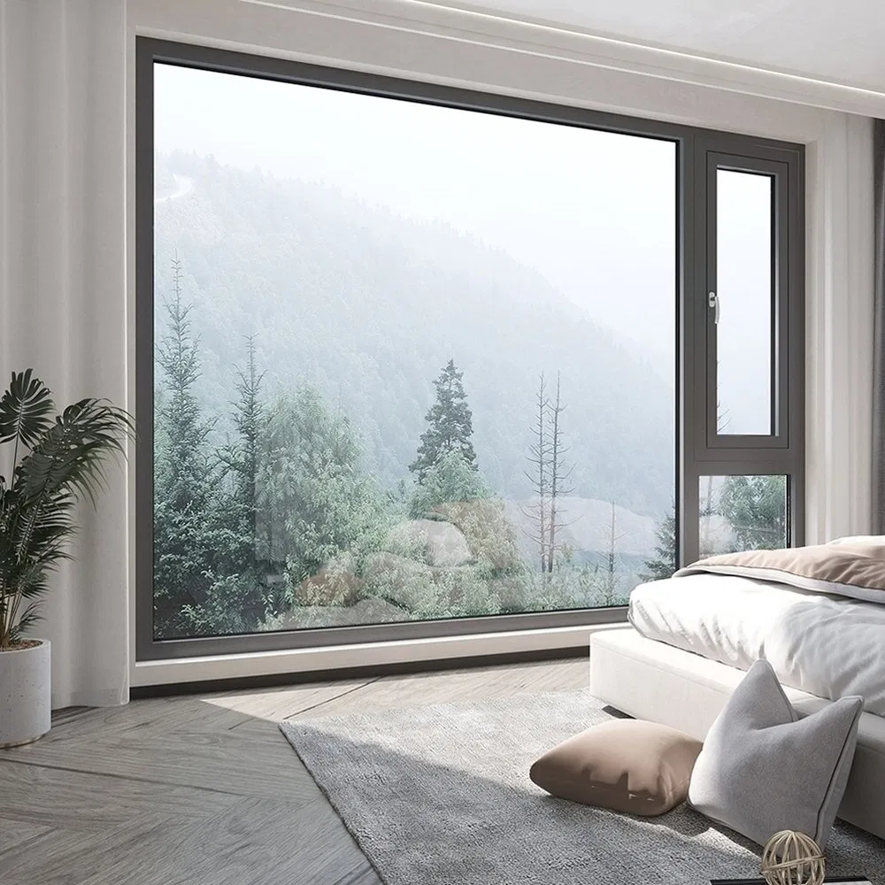 Weather Resistant Inward Opening Premium Series Contemporary Aluminum System Window