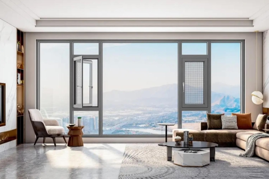 Industrial Metal Window and Aluminum-Clad-Windows - PVC Window China and Wooden Window with Casement Window